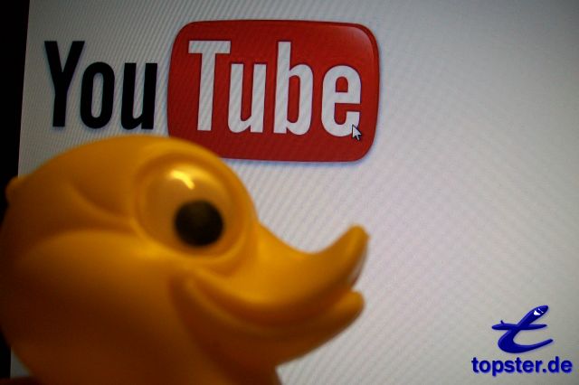 Ich bin gerade auf youtube.de und schaue mir lustige Entenvideos an