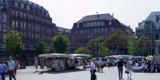 Marktplatz in Straßburg
