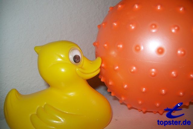 Das ist mein "Anti-Stress" Ball. Ich benötige ihn, um den Arbeitsstress los zu werden 