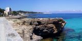 Przy promenadzie w Cala Rajada, Mallorca