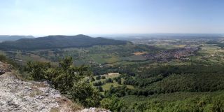 Vue depuis le bord à Ochsenwang