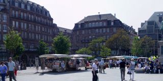 Place du marché à Strasbourg