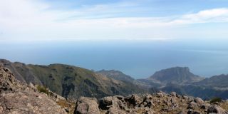 Widok zachód z Pico do Arieiro